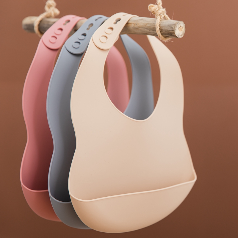 Waterproof Baby Bibs Silicone - 0-3 Years Baby Bib BPA Free