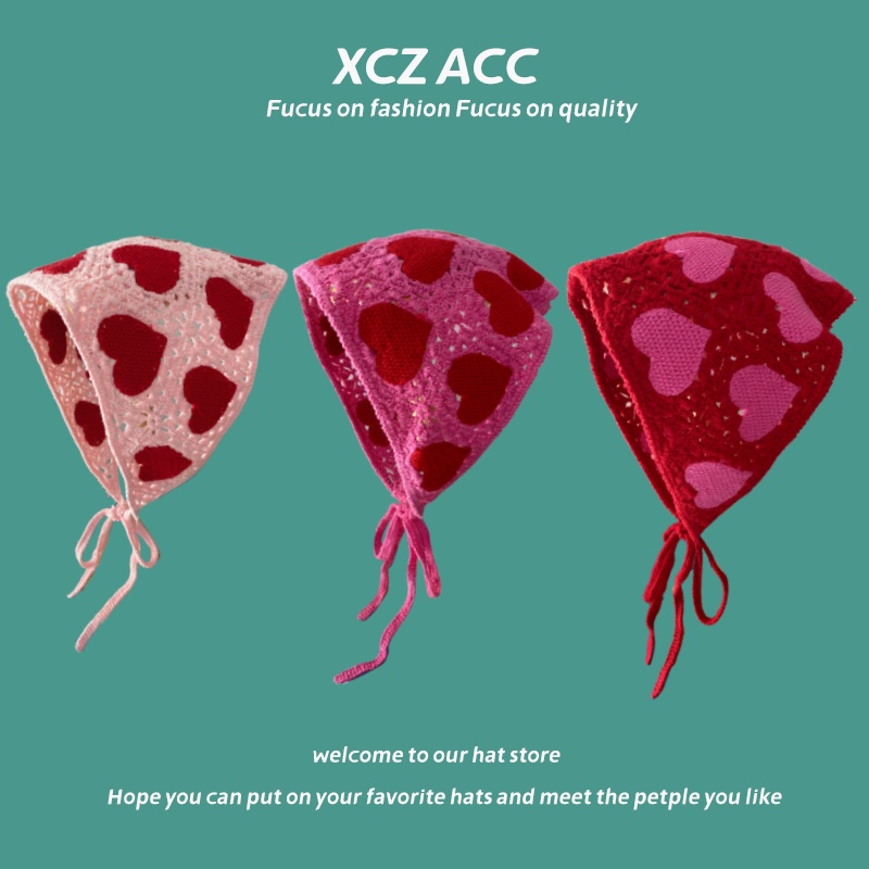 Baby Gear - Triangular Headscarf Dopamine Headband Travel Photo
