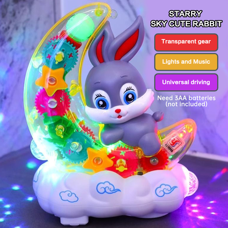 Baby Gear - Moon Rabbit Electric Toy Scooter with