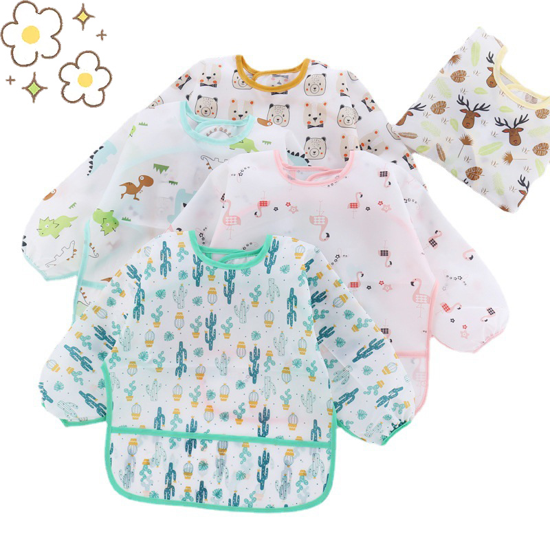 Waterproof Baby Bibs Silicone - Baby Silicone Cartoon Bib 0-6 Years