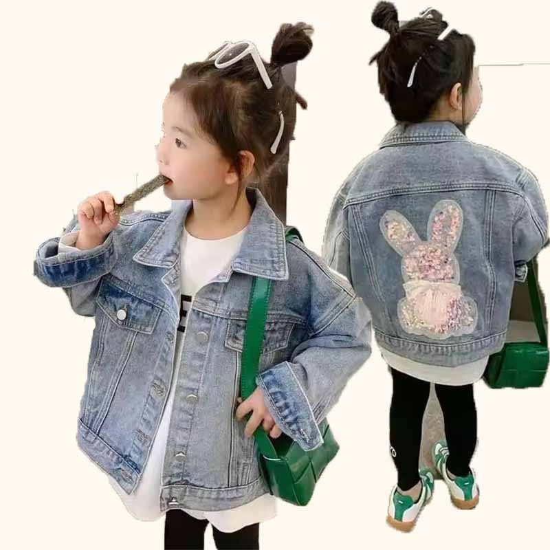 Baby Clothes - Baby Girls Denim Coat Children's Fashion