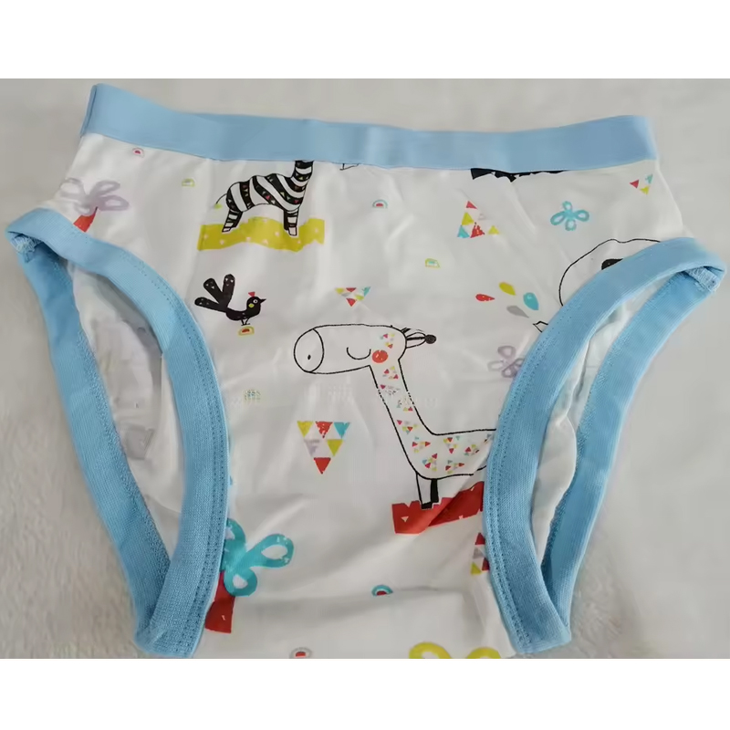 Diapering - Washable Adult Brief Cotton Cartoon Pattern