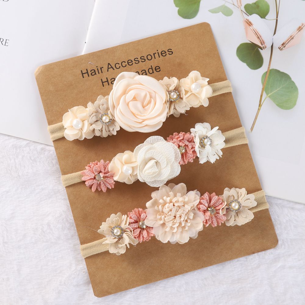 Baby Gear - 3pcs Baby Girl Headband Set Cute