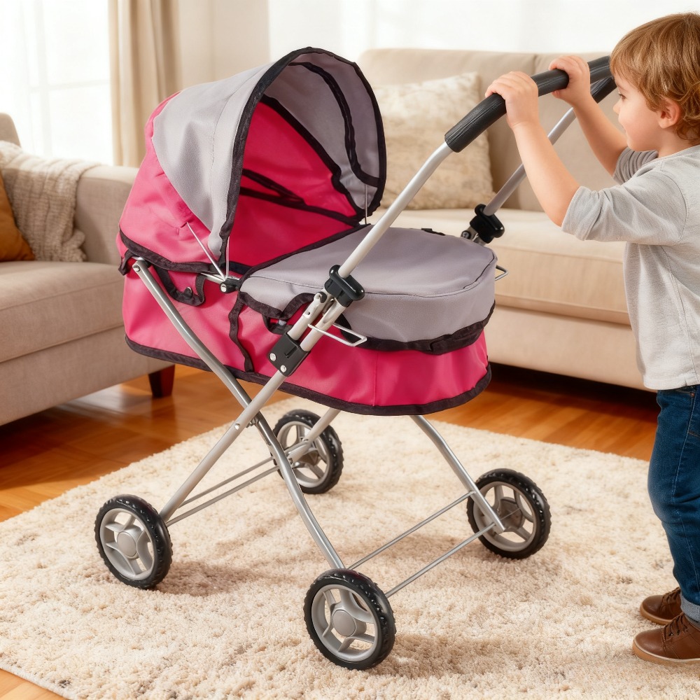 Lightweight Foldable Baby Stroller Compact - Doll Stroller for Kids Foldable Baby
