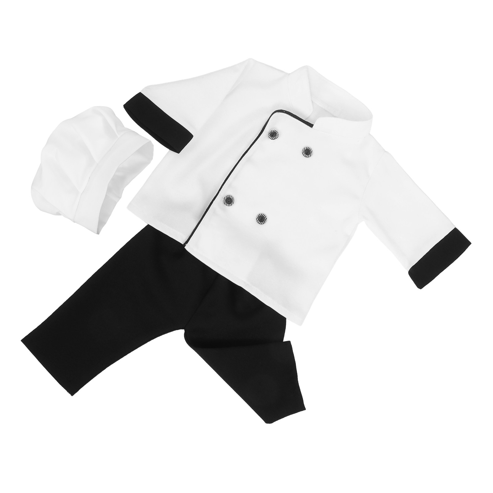 1Set Infant Chef Costume for B - Infant Photography Props Outfit ulasan dan harga