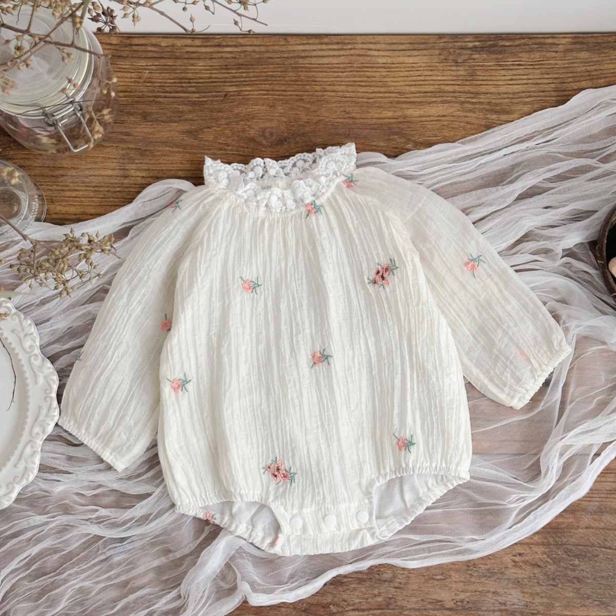 Summer Newborn Baby 0-18M Girl - Newborn Baby Girl Romper Floral ulasan dan harga