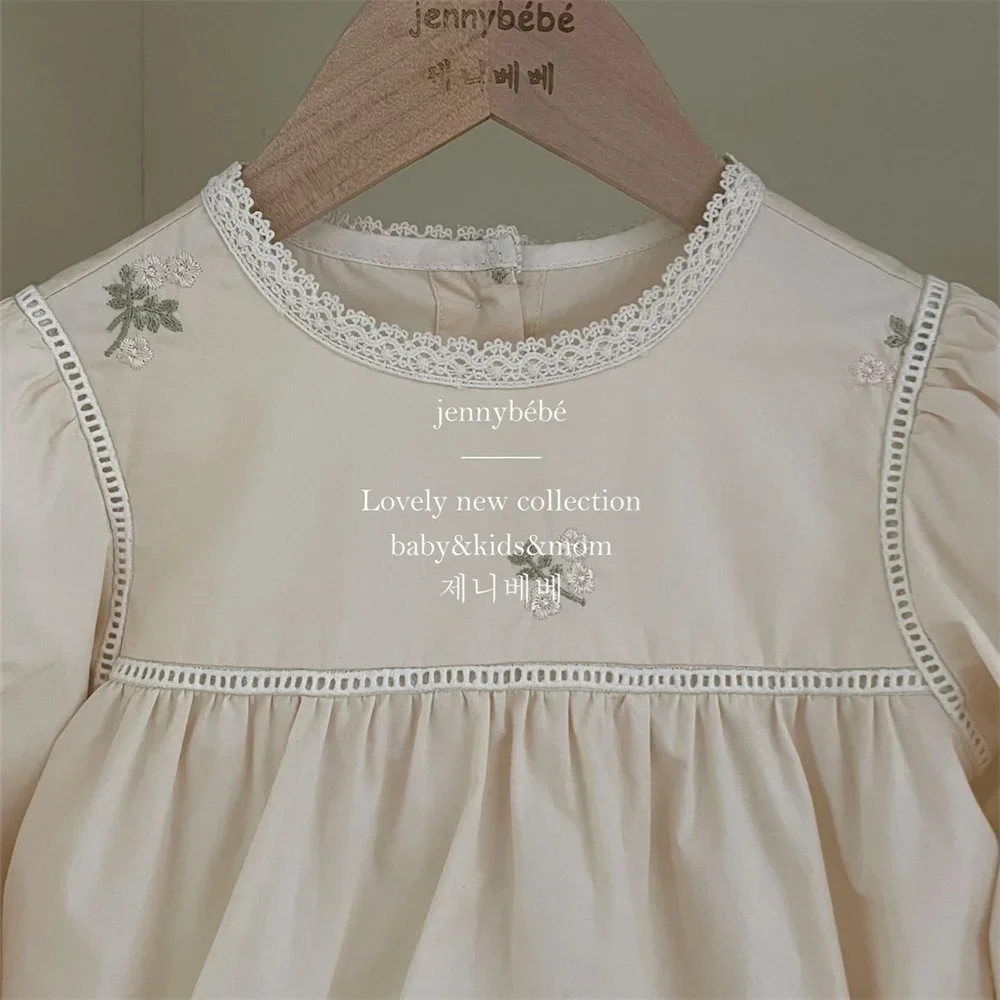 Baby Girls Embroidered Floral  - Newborn Baby Girl Romper Floral ulasan dan harga