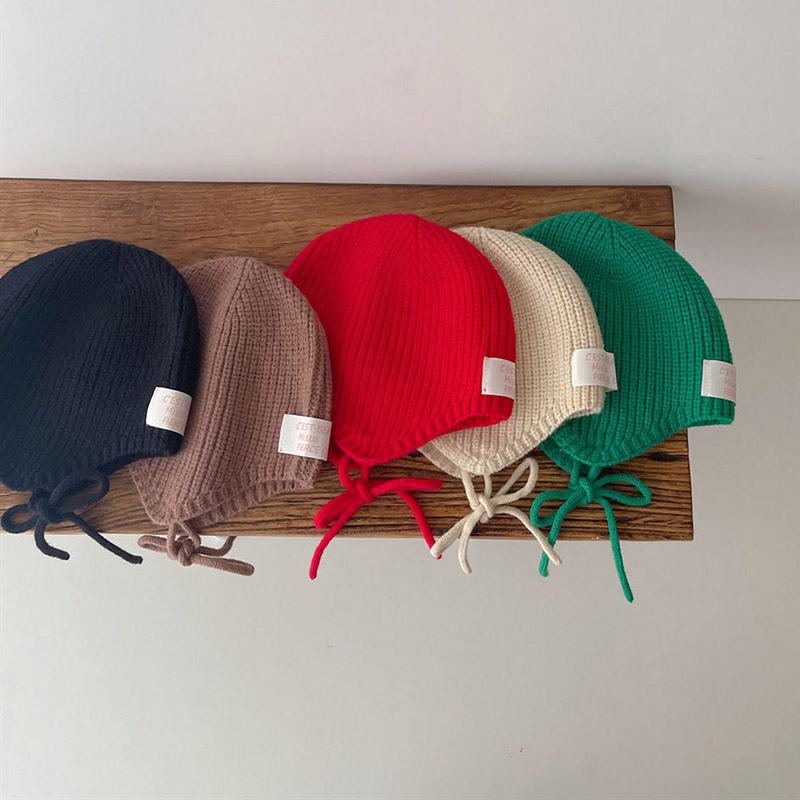 Winter Warm Kids Ear Protectio - Infant Beanie Hat With Ears ulasan dan harga