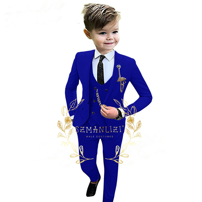 Kids Boys Beige Blazer Vest Pa - Baby Boy Suit Set Baptism ulasan dan harga