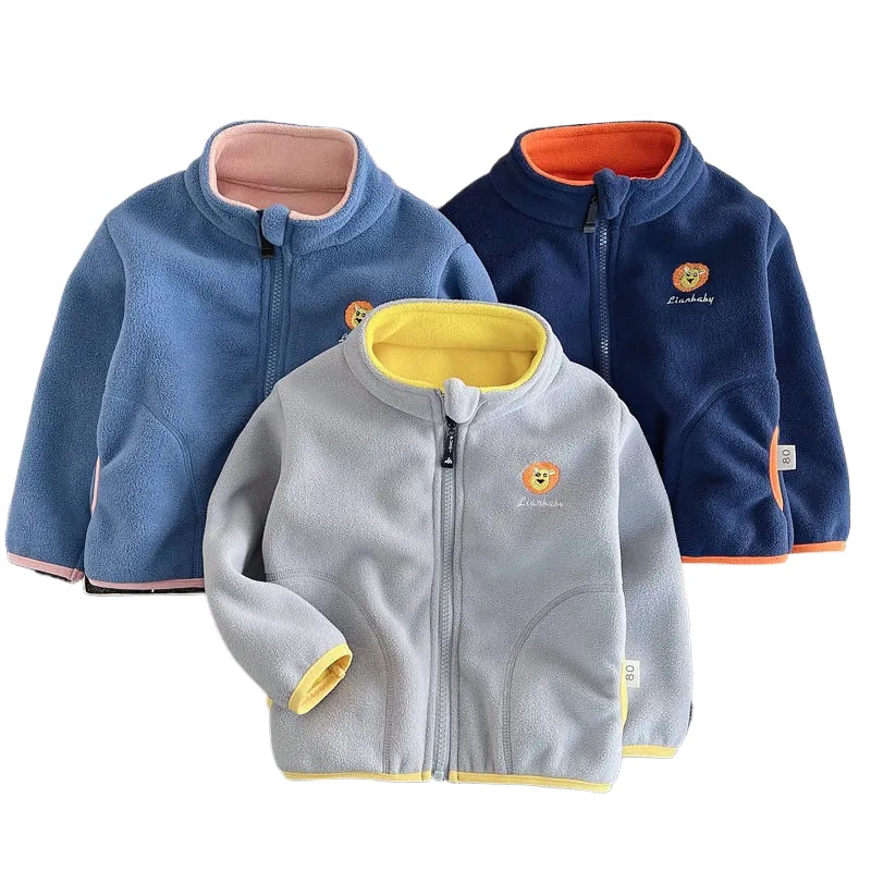 New Children Boys Girls Polar  - Toddler Boy Winter Fleece Jacket ulasan dan harga