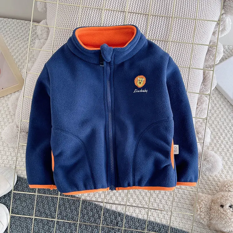 New Children Boys Girls Polar  - Toddler Boy Winter Fleece Jacket ulasan dan harga
