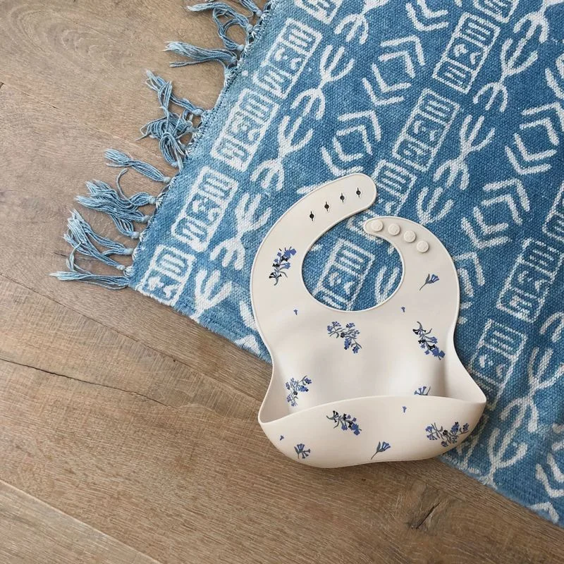 Baby Bibs Ins Style Print Wate - Waterproof Baby Bibs Silicone ulasan dan harga