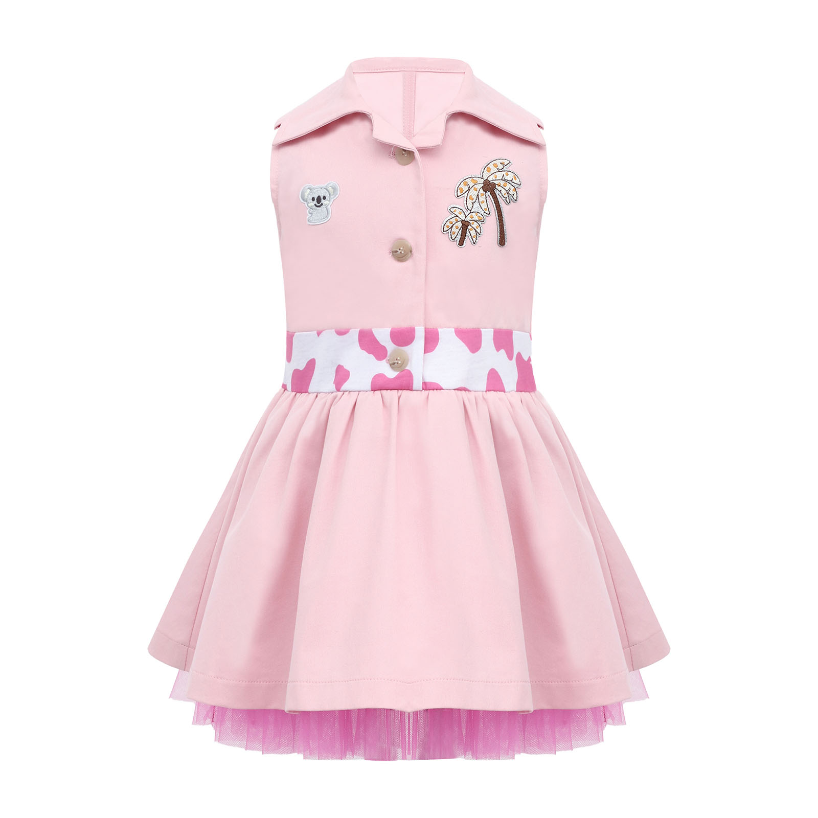 Toddler Baby Girls Zookeeper S - Toddler Girl Tulle Party Dress ulasan dan harga