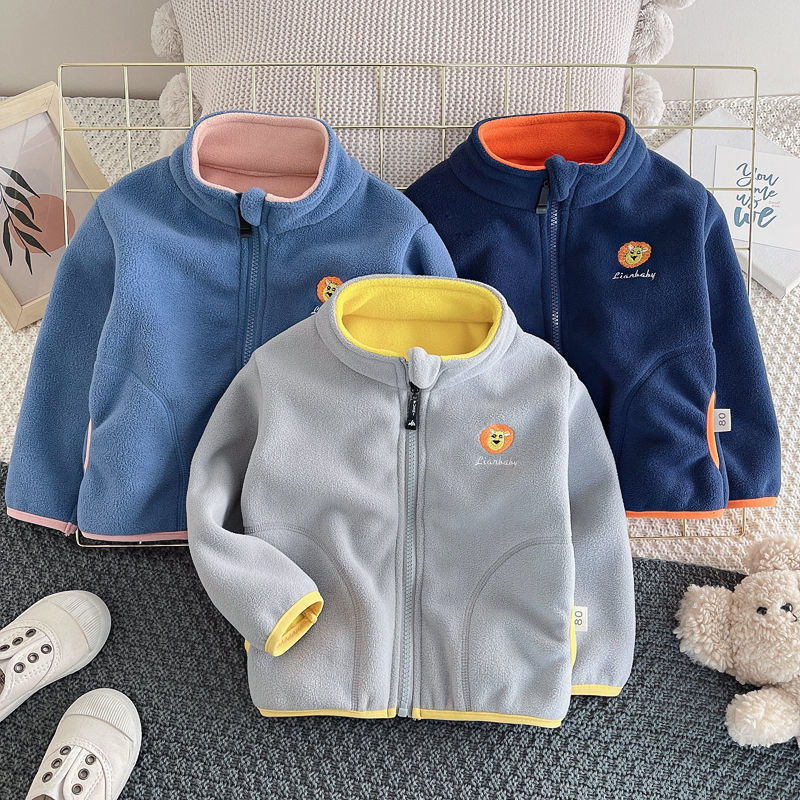 2026 New Children Boys And Gir - Toddler Boy Winter Fleece Jacket ulasan dan harga