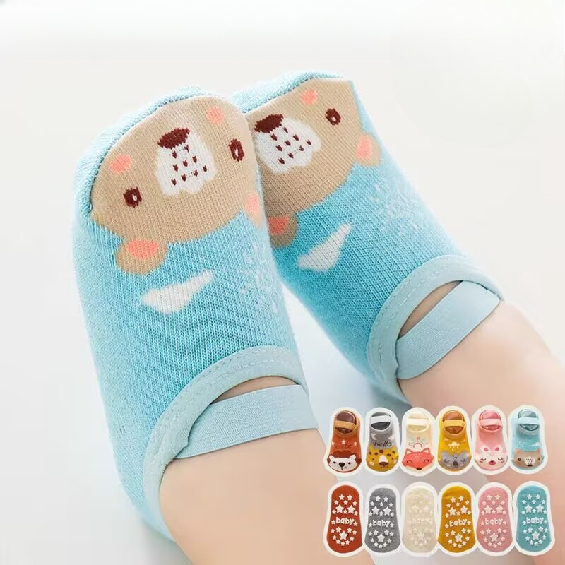 0-3Years Newborn Baby Girls Bo - Unisex Baby Socks Non Slip ulasan dan harga