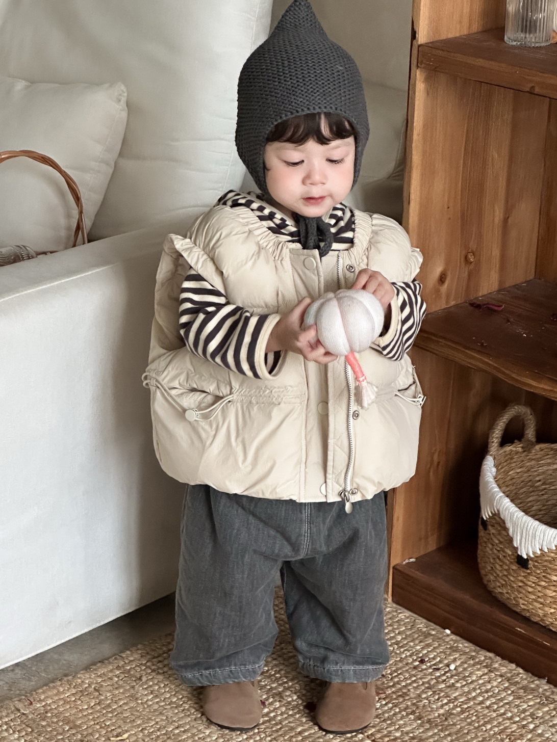 Infant Girl Warm Cardigan Boys - Toddler Boy Winter Fleece Jacket ulasan dan harga