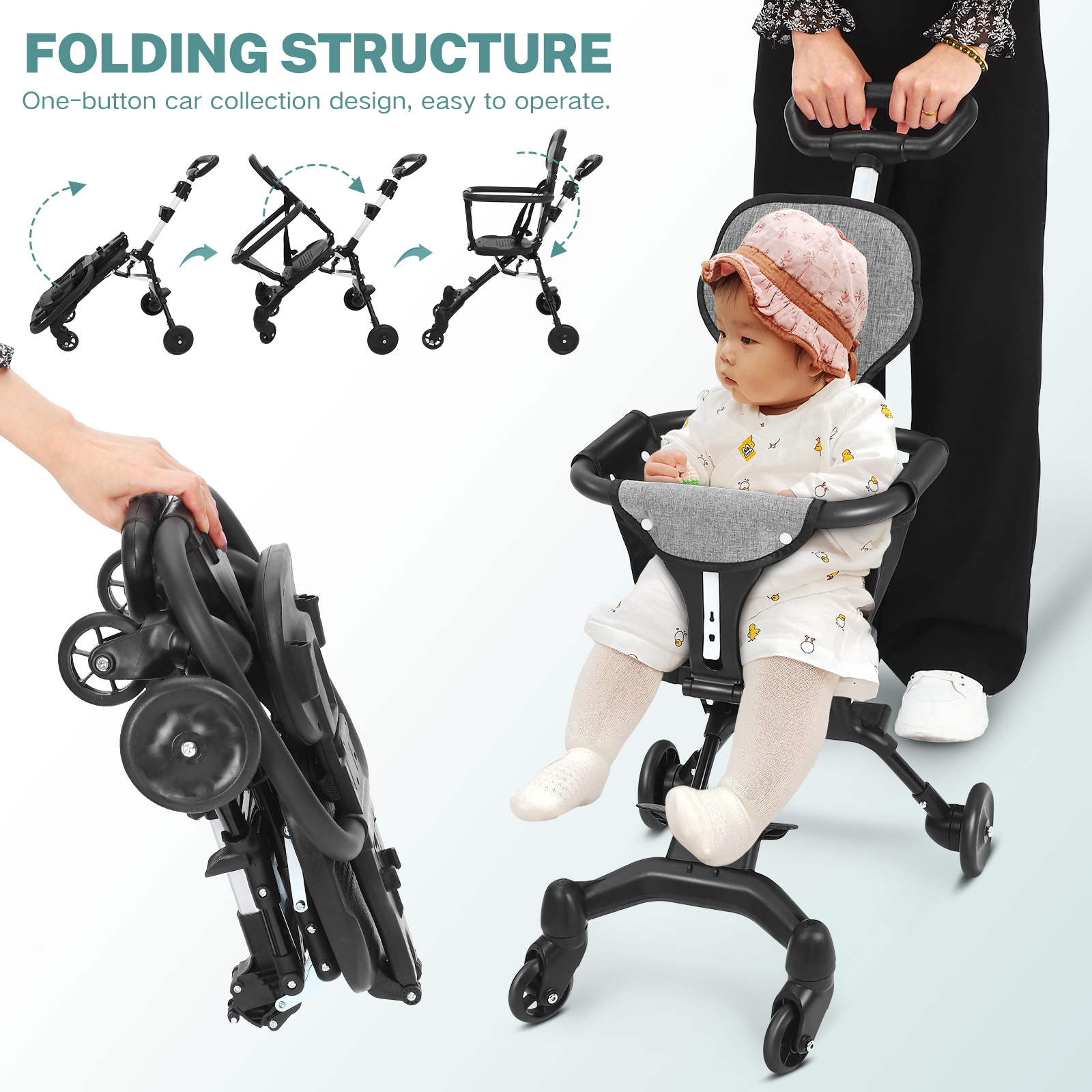 Infant Compact Lightweight Fol - Lightweight Foldable Baby Stroller Compact ulasan dan harga