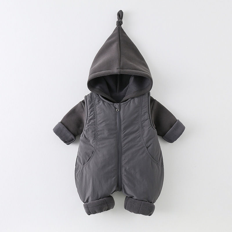 Winter Thickened Cotton Baby R - Cotton Baby Onesies Zipper ulasan dan harga
