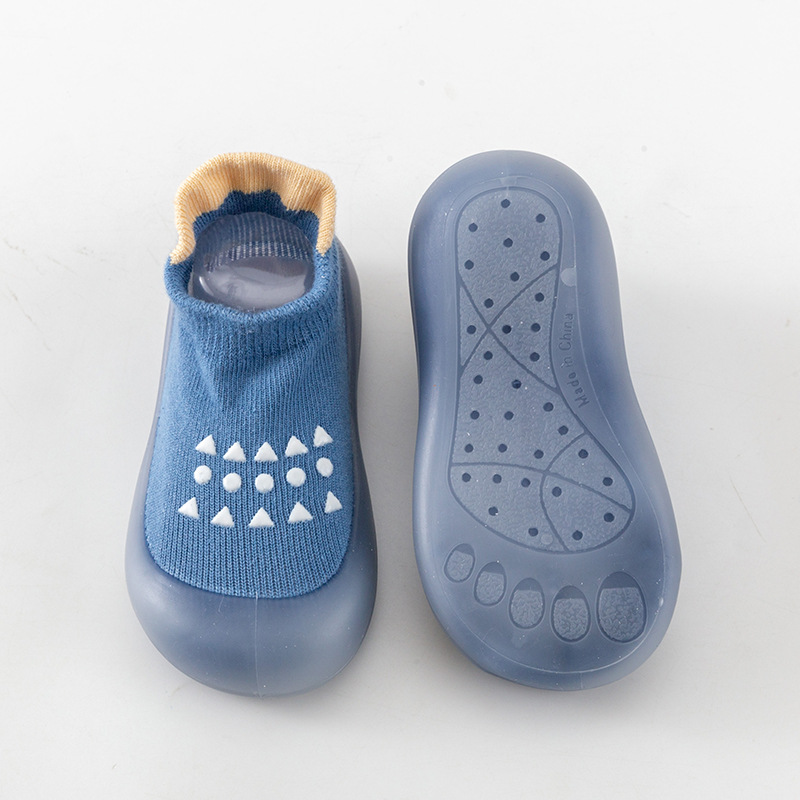 Baby Floor Shoes Blue and Pink - Unisex Baby Socks Non Slip ulasan dan harga