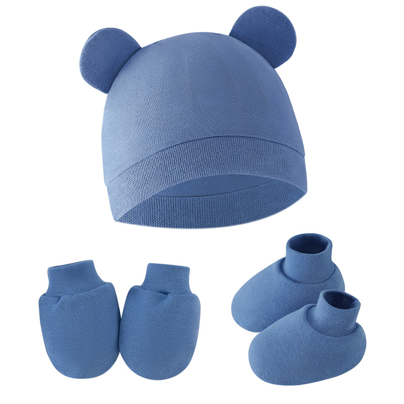 Cute Baby Hat Newborn Bonnet G - Infant Beanie Hat With Ears ulasan dan harga