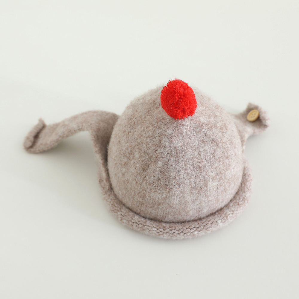 Winter Knitted Baby Earflap Ha - Infant Beanie Hat With Ears ulasan dan harga