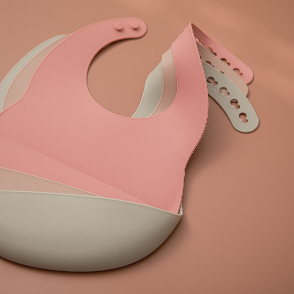 Baby Bibs for Mealtime Waterpr - Waterproof Baby Bibs Silicone ulasan dan harga