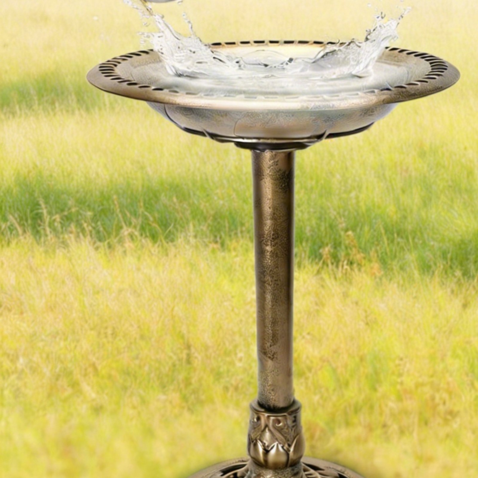 Bird Bath Bowl with Ground Sta - Feeding ulasan dan harga