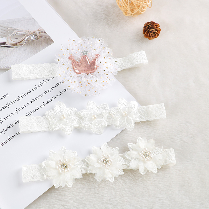 Baby Headband Flower Bows Crow - Baby Gear ulasan dan harga