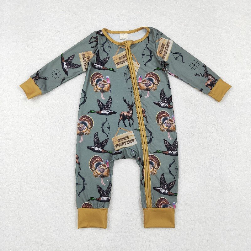 8.21y Bamboo Baby Boys Romper  - Cotton Baby Onesies Zipper ulasan dan harga
