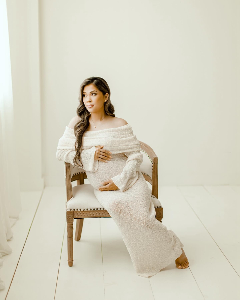 Maternity Photoshoot Dress Lon - Maternity Wear ulasan dan harga