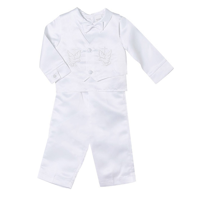 Baptism Clothes Babies Boys Wh - Baby Boy Suit Set Baptism ulasan dan harga