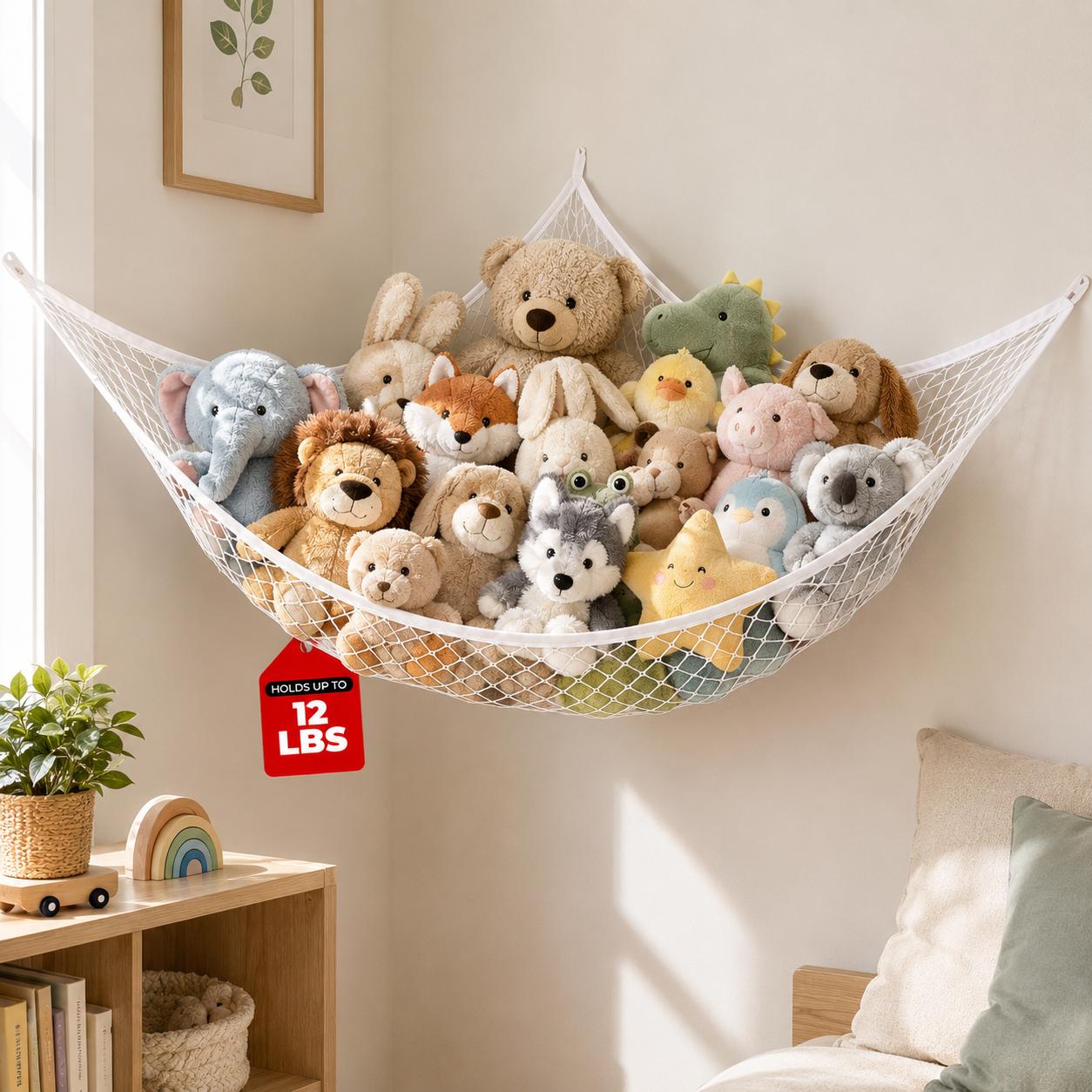 Mesh Toy Storage Hammock Hangi - Nursery ulasan dan harga