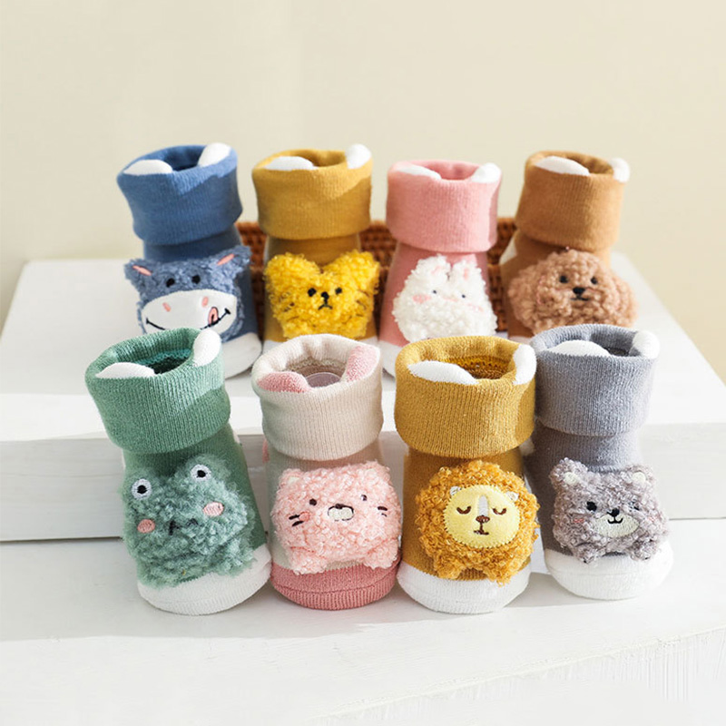 Newborn Baby Girl Boy Cute Car - Unisex Baby Socks Non Slip ulasan dan harga