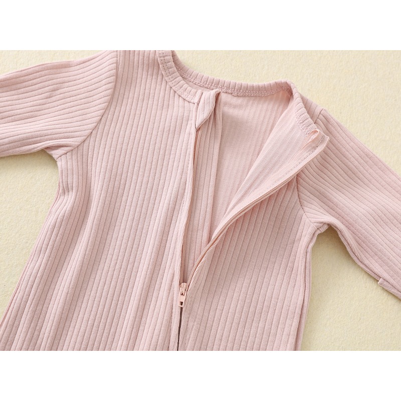 Baby Onesie Autumn and Winter  - Cotton Baby Onesies Zipper ulasan dan harga