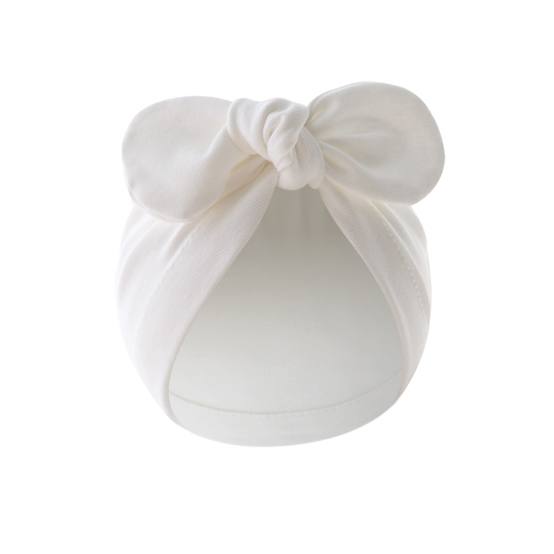 Cute Bunny Ears Baby Turban Ha - Infant Beanie Hat With Ears ulasan dan harga